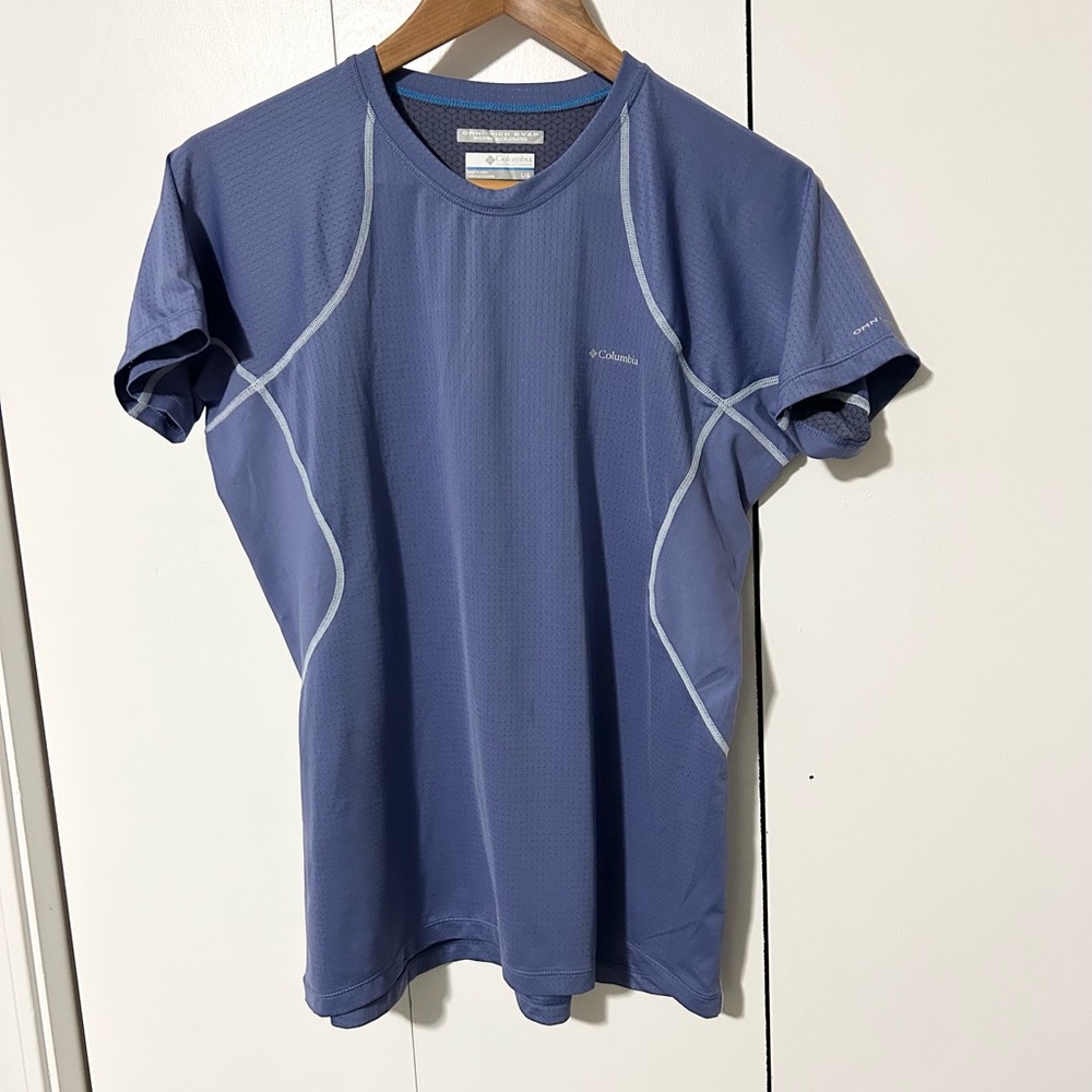 Columbia Periwinkle Performance Tee
